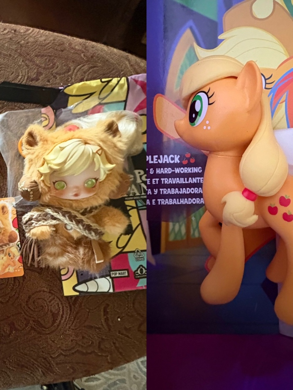 AUTHENTIC BRAND NEW SKULLPANDA My Little Pony Series "AppleJack" *With Figurine*